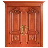 Villa Door Solid Wood with Veneer Finish OPTA24-WD001