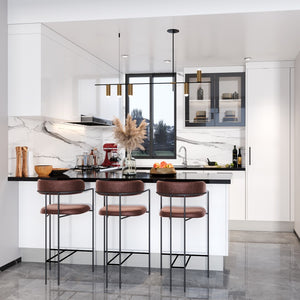 Modern Kitchen Cabinet White Lacquer Finish OPTA24-AT001