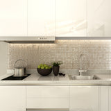 Modern Design White Color Kitchen Cabinet OPTA24-AT004