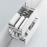 Modern Design White Color Kitchen Cabinet OPTA24-AT004